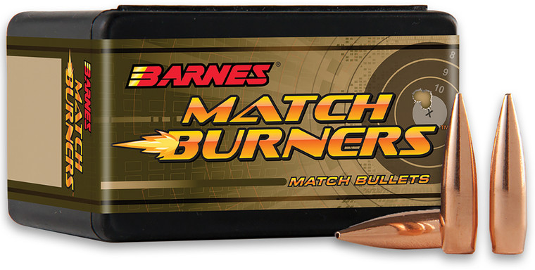 Barnes Bullets Match Burner Boat Tail .224 Caliber 77 Grain Match Bullets, Part 32050
