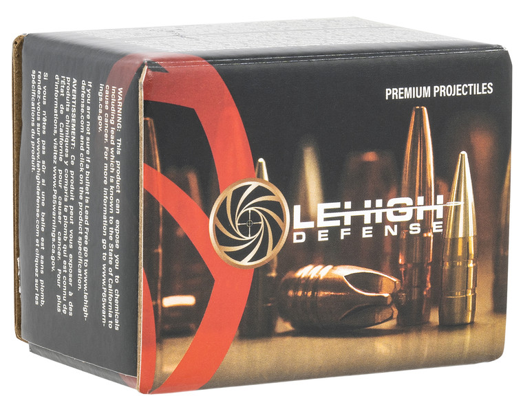 Lehigh Defense 05224045CUSP .224 Controlled Chaos 45 Grain Lead-Free Reloading Bullets