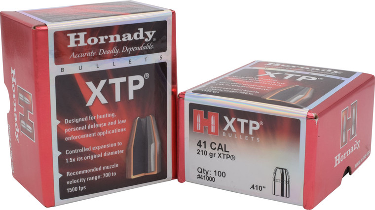 Hornady 41000 .410 Caliber 210 Grain XTP Hollow Point Reloading Bullets, 100 Count