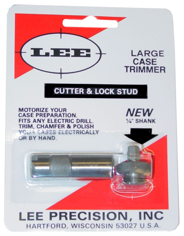 Lee 90401 Large Cutter with Lock Stud Case Trimmer, 2-Piece