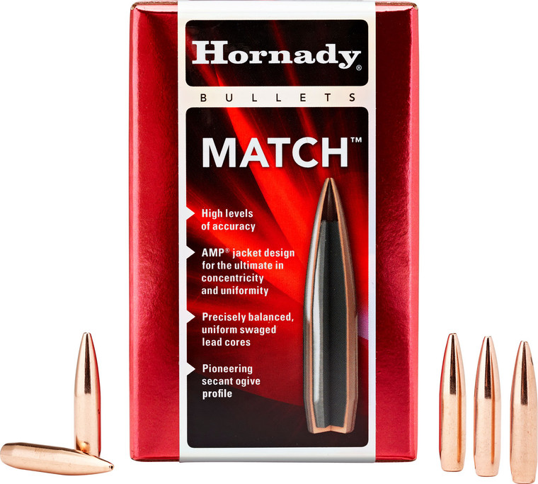 Hornady 24561 .243 Caliber 108 Grain ELD Match Bullets, 100 Count