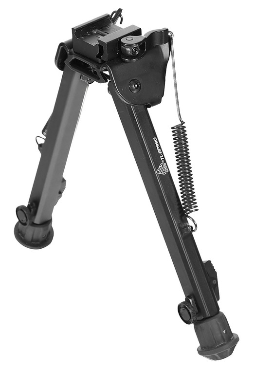 Leapers UTG TL-BP99Q Full Metal Quick-Detach Bipod with Picatinny and Swivel Stud Mount