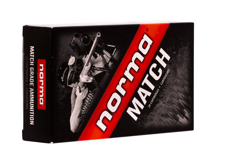 NORMA Ammunition 10166312 6.5 Creedmoor 130 Grain Boat Tail Hollow Point for Target Shooting