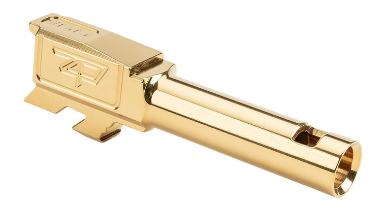 Zaffiri Precision BA-G43-CP-GLD IBS Barrel for Glock 43X, Gold