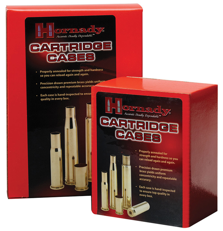 Hornady 8611 Unprimed Brass Cases, 17 Hornet, 50-Pack
