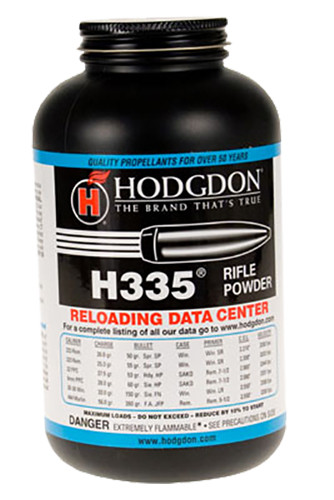 Hodgdon H335 Smokeless Spherical Rifle Powder, Part Number 3351, 1 lb
