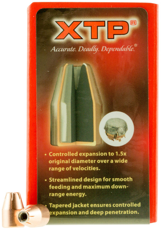 Hornady 35540 XTP 9mm .355-Inch 115 Grain Hollow Point Bullets, 100 Count