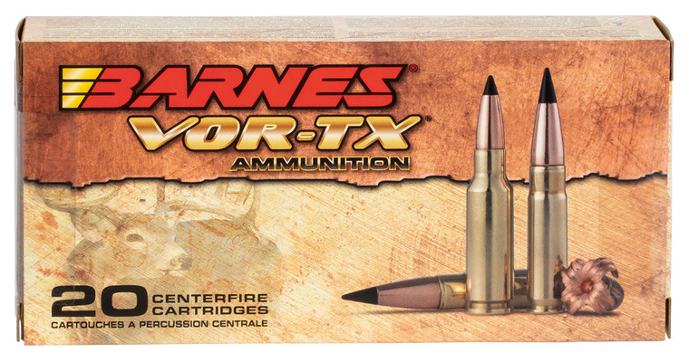 Barnes Bullets 30829 6.5 Grendel Tipped TSX Boat Tail Centerfire Rifle Rounds - 115 Grain for Hunting