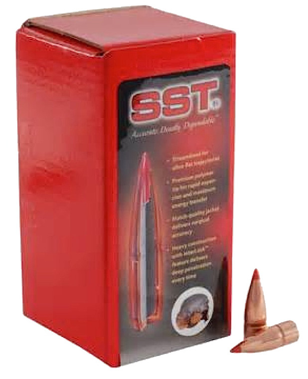 Hornady 3019 .308 Caliber 125 Grain SST Reloading Bullets, 100 Count