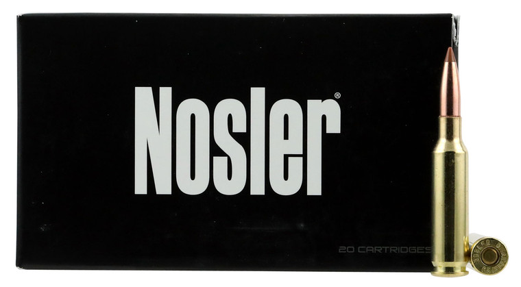 Nosler 40064 Ballistic Tip Hunting Ammunition for 6.5 Creedmoor, 140 Grain, 20 Rounds per Box