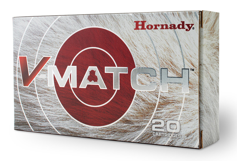 Hornady V-Match 6.5 Creedmoor 100 Grain ELD-VT Centerfire Rifle Ammunition (Part #81504)