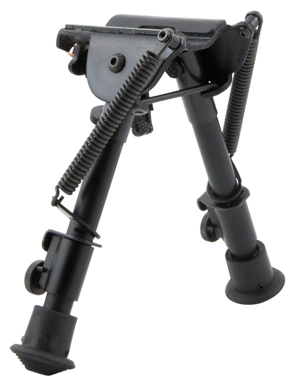 Harris 1A2-BR Series 1A2 Adjustable Bipod with Rubber Feet