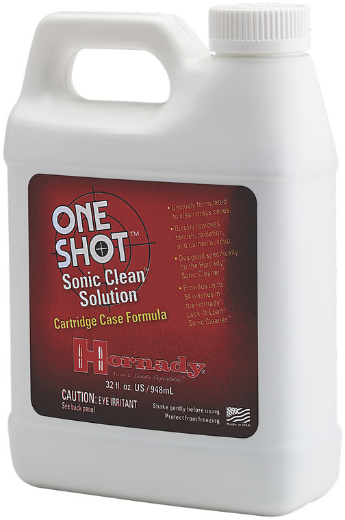 Hornady 043355 Lock-N-Load Sonic Cleaner Brass Cleaning Solution, Quart