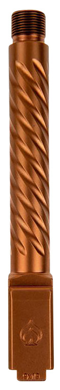 Ballistic Advantage BAPSG175T3R Premium Series Fluted PVD Copper Threaded Barrel for Glock 17 Gen 5