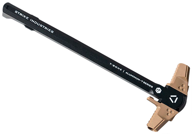 Strike Industries T-Bone Charging Handle for .223/5.56 AR-15, ARTBCH223BKFDE, Flat Dark Earth