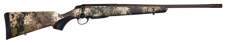 Tikka T3x Lite Left-Hand Bolt-Action Rifle, 300 Win Mag, 24.3-Inch Fluted Threaded Barrel, Digital Camouflage, JRTXVW431R10