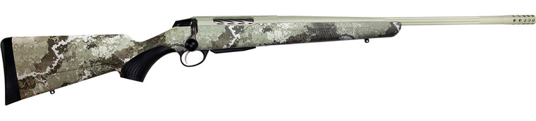 Tikka T3x Lite Left-Hand Bolt-Action Rifle, 300 Win Mag, 24-Inch Fluted Threaded Barrel, Digital Camouflage - JRTXVA431R10
