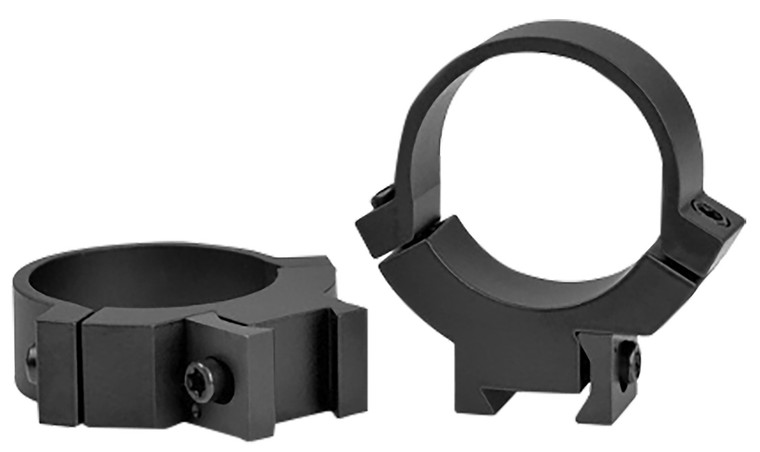 Warne 731M Rimfire 30mm Medium Matte Steel Scope Rings
