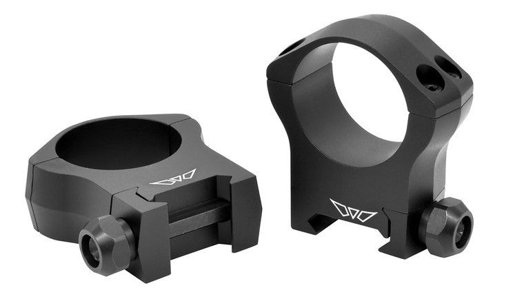 Warne 7215M Mountain Tech 30mm High Scope Rings, Matte