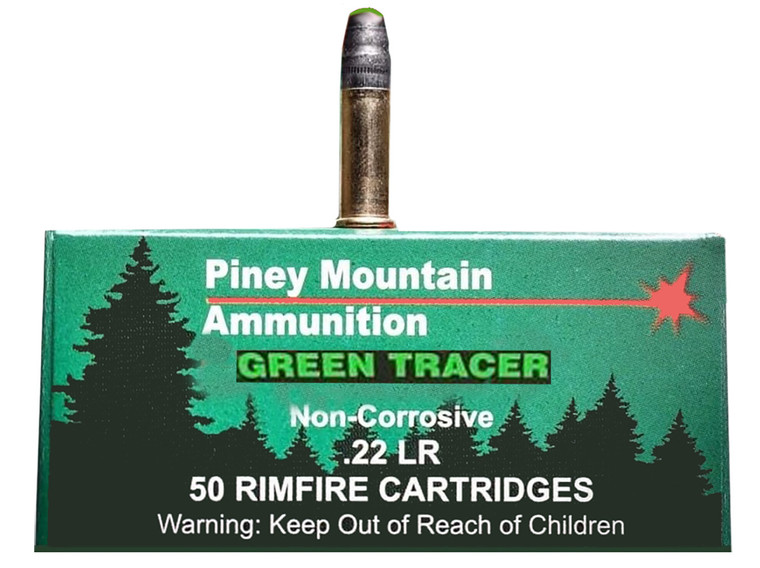 EAA Supanova PMSN22LRG 22 Long Rifle Tracer Rounds - Bright Red, Green, or White Visible Tracers for Shooting Practice