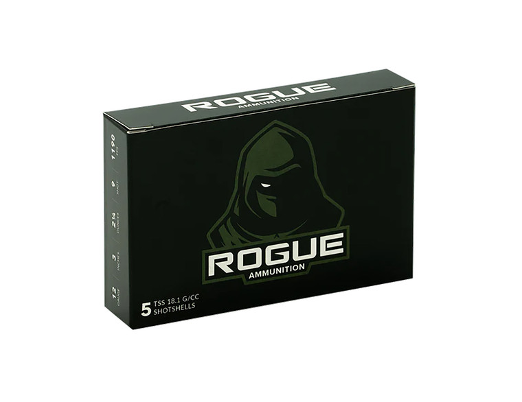 Rogue Ammunition RS-TSS-12-3-214-7 12 Gauge 3-Inch Shotshells with 2 1/4 oz 7 Shot, 1175 fps, 20-Box Case