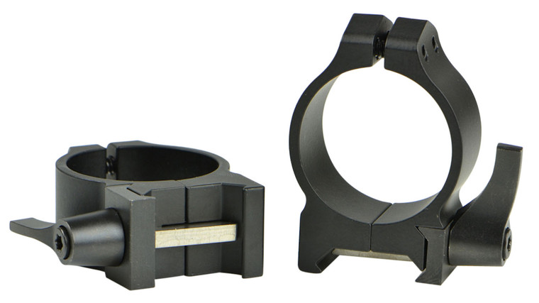Warne Maxima 213LM 30mm Low Quick Detach Scope Rings for Picatinny/Weaver