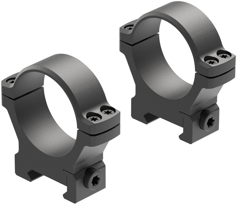 Leupold BackCountry Cross-Slot 35mm Scope Rings, High Mount, Matte Black, Part 175123