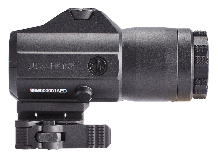 Sig Sauer Electro-Optics JULIET3 3x24 Magnifier SOJ31001 with PowerCam 90 Mount