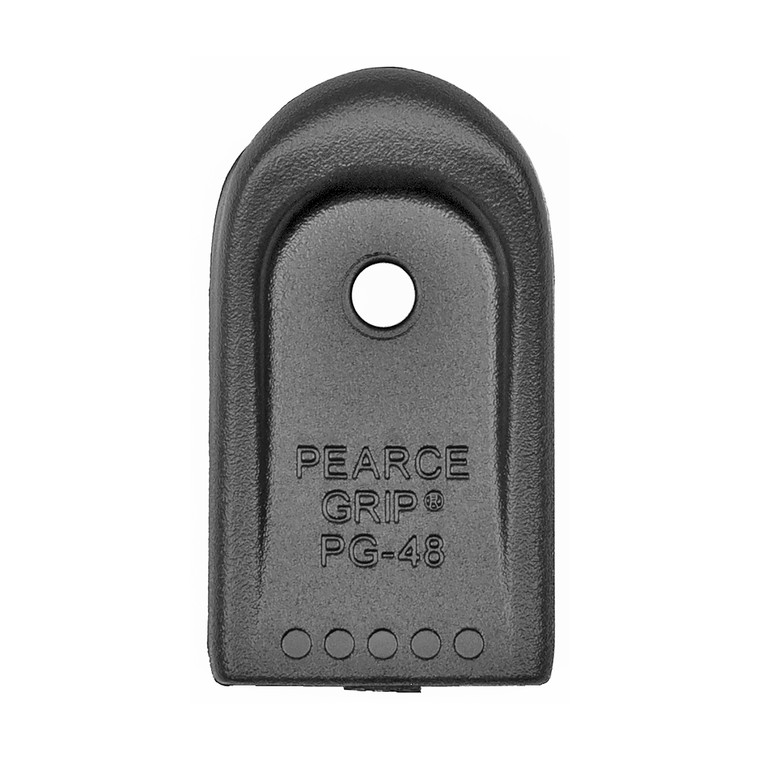 Pearce Grip PG-48 Magazine Base Plate Extension for Glock 43X and 48, Black