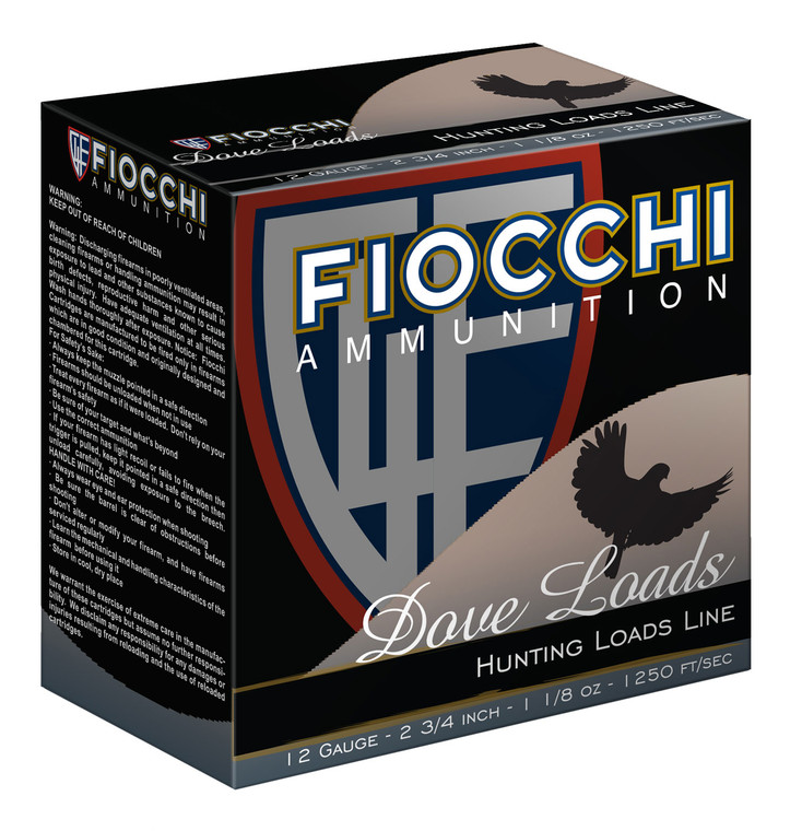 Fiocchi 12 Gauge Field Dynamics Shotshell 1-1/8 oz 7.5 Shot - Reliable Hunting Load