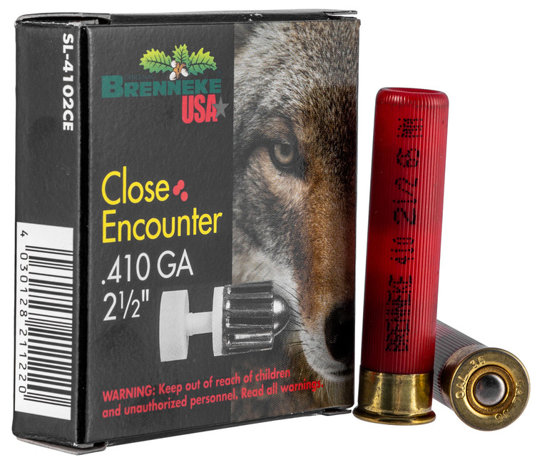 Brenneke Close Encounter 410 Gauge Sabot Slug for Home Defense (Part No. SL4102CE)