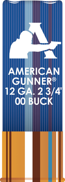 Hornady American Gunner 12 Gauge Rifled Slug Ammunition - 2.75 Inch, 1 oz, 1300 fps for Hunting