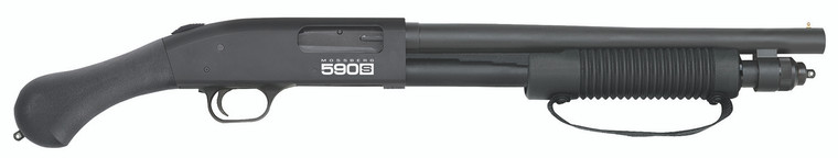 Mossberg 51601 590S Tactical 12-Gauge Pump Shotgun with 14.38 Inch Barrel