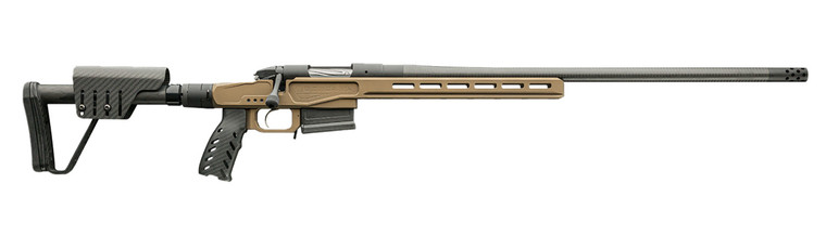 Bergara Rifles BPR377BC MgLite CURE 7mm BC Centerfire Rifle with 20-Inch Carbon Fiber Barrel and Folding XLR Chassis