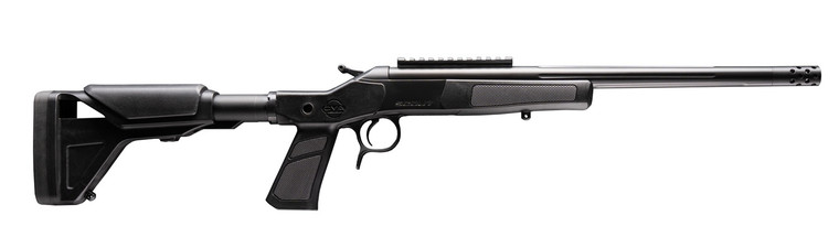CVA Scout XP Single Shot Rifle in 223 Rem with 16.5-Inch Fluted Threaded Barrel