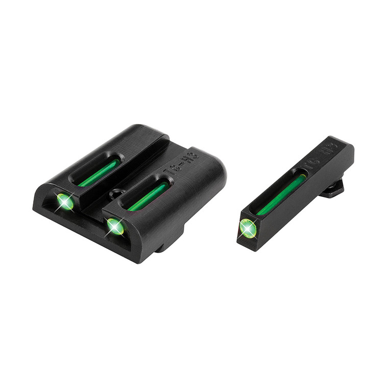 TRUGLO Brite-Site TFO Low Green Sights for Glock Pistols