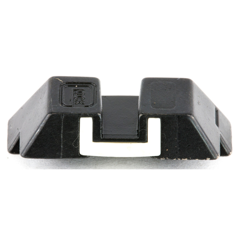 GLOCK OEM Fixed Rear Sight 6.5mm Steel with White Contrast Insert