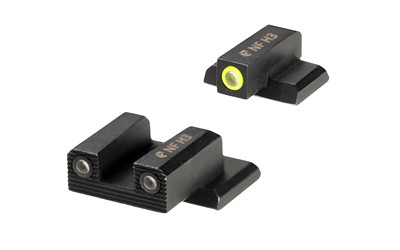 Night Fision Tritium Night Sights for Smith & Wesson Bodyguard – Model SAW-208-003-YGZG