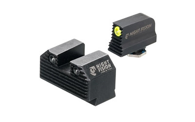 Night Fision Optics Ready Stealth Tritium Gun Sight for Glock 43X with Bright White Ring