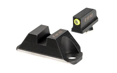 Night Fision Optics Ready Stealth Tritium Gun Sight for Glock 19/47 in Black
