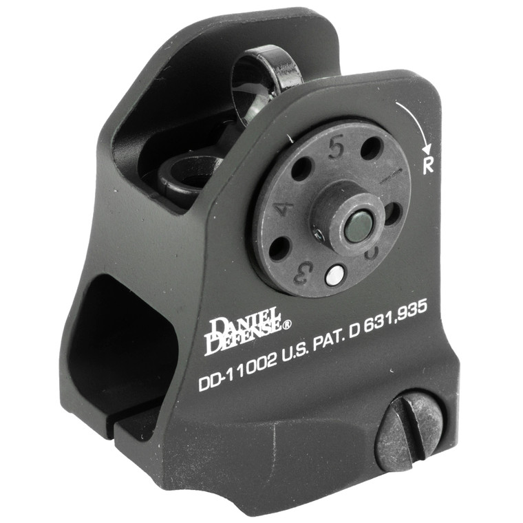 Daniel Defense DD A1.5 Fixed Rear Sight – Compact Backup Iron Sight for M4 Rifles