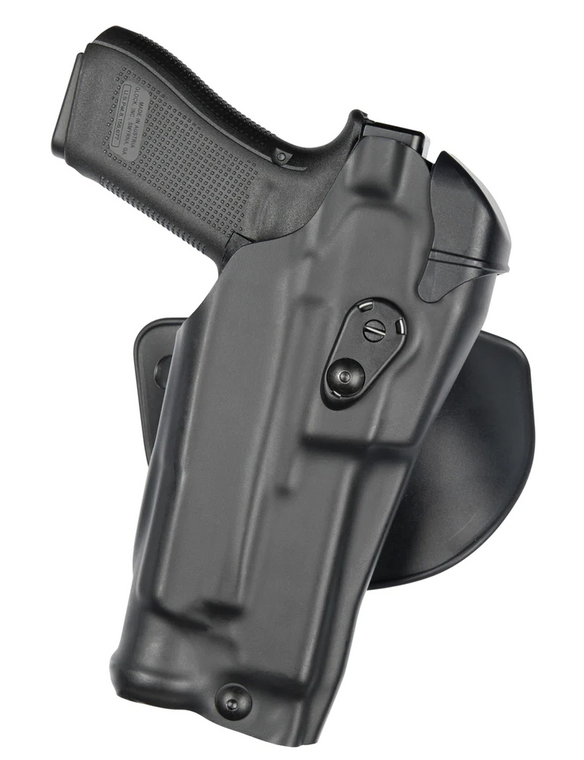 Safariland Model 6378RDS ALS Concealment Paddle Holster for Glock 17 MOS with Light - FDE Brown