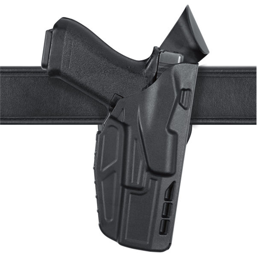 Safariland Model 7390 7TS ALS Mid Ride Duty Holster for Glock 17 and Glock 22, Black
