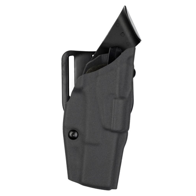 Safariland Model 6390 ALS Mid-Ride Level I Retention Duty Holster for Sig Sauer P320 9mm with Light, Left Hand, Black STX Tactical Finish