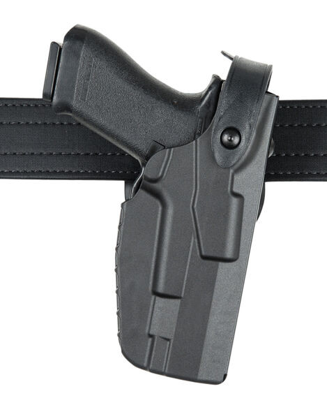 Safariland Model 7360 7TS ALS/SLS Mid-Ride Duty Holster for Glock 17 with Compact Light