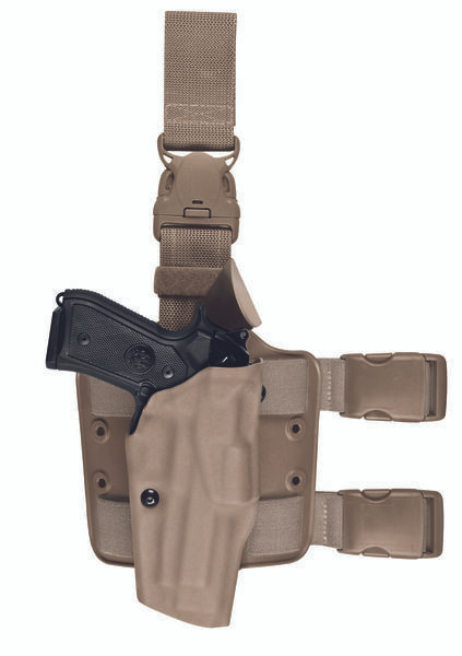 Safariland Model 6385 ALS OMV Tactical Holster for Glock 17 with Light – Black, Right Hand