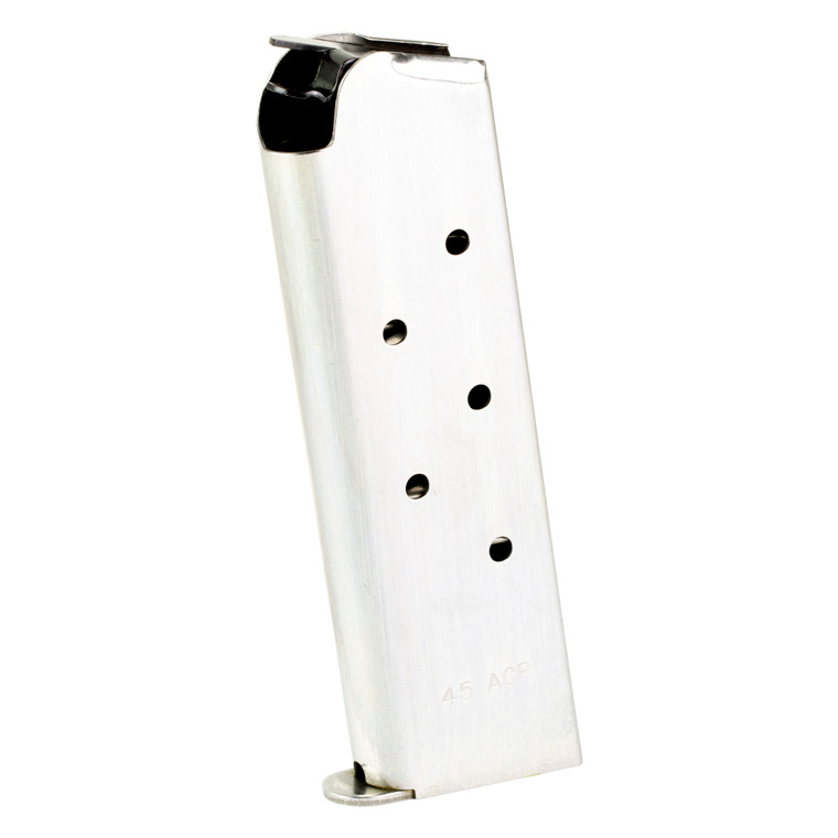 Kimber America MAG Kimber 1000156A 7-Round Stainless Steel Magazine for 1911 .45 ACP Pistols