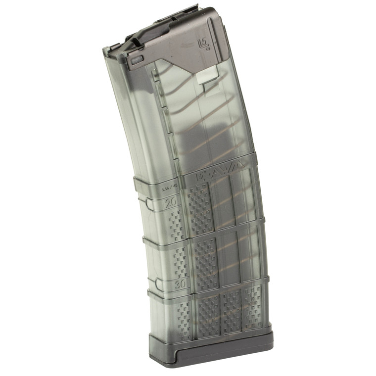 Lancer Systems L5AWM GEN 2 Magazine for 223 Remington, 10 Rounds, Translucent Smoke