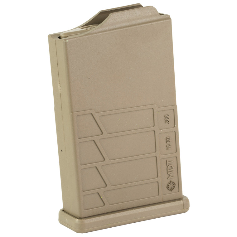 MDT MAG AICS 308/6.5CM 10-Round Polymer Magazine in Flat Dark Earth