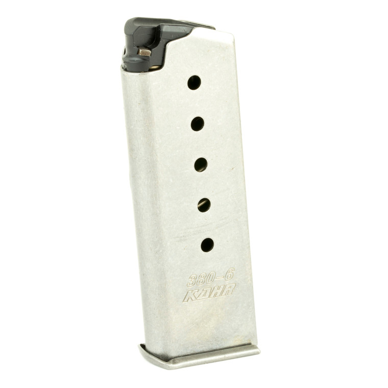 Kahr Arms MAG Kahr P380 380 ACP 6-Round Stainless Steel Magazine